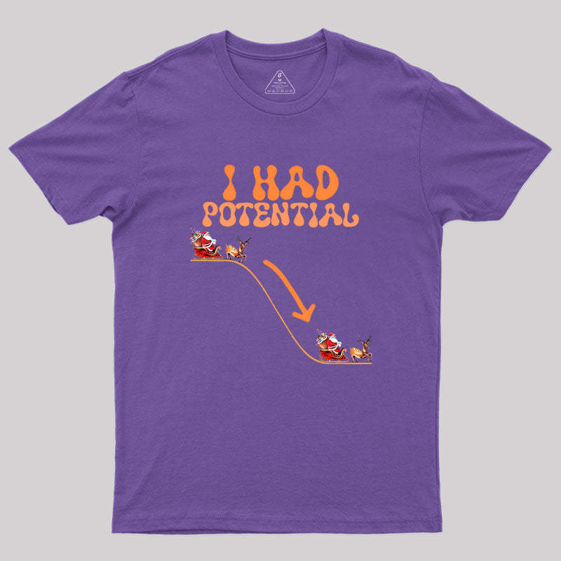 I Had Potential Geek T-Shirt