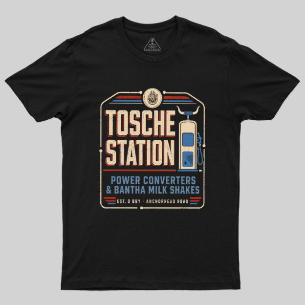 Space Gas Station Power Converter Geek T-Shirt