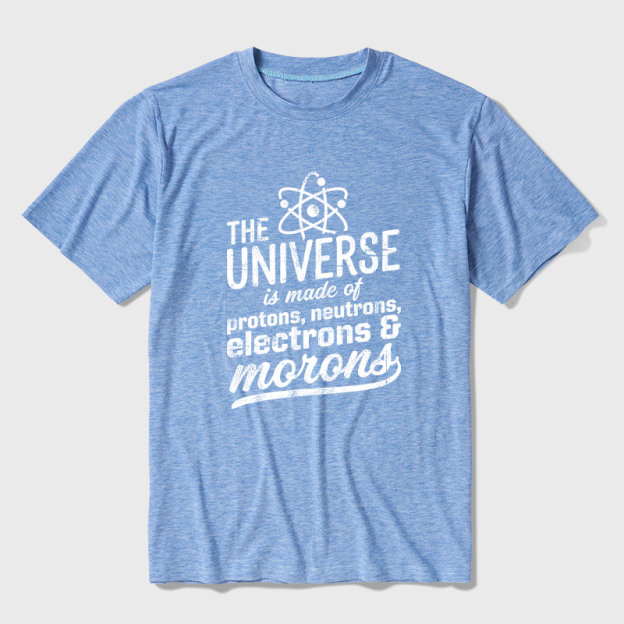 The Composition Of The Universe Science Ultra Soft Heather Tee