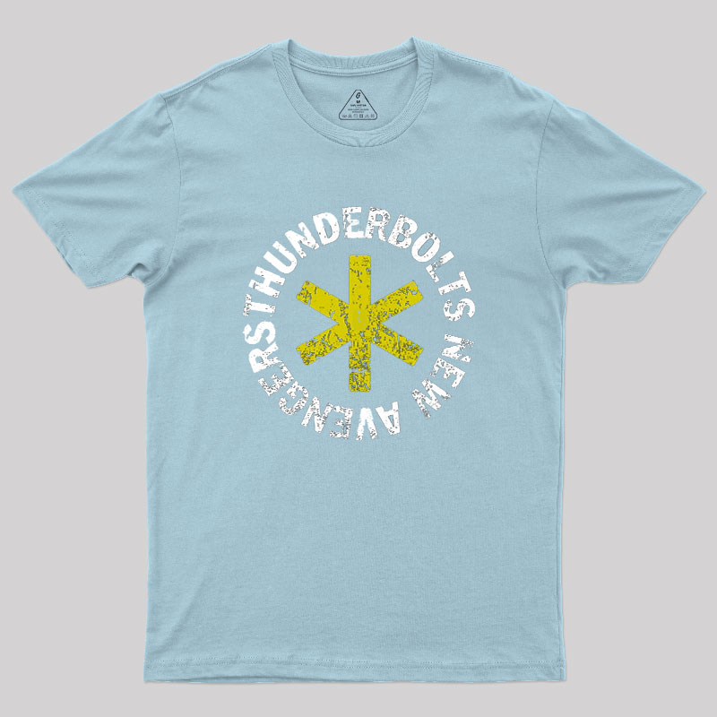 Yellow Hot Thunderbolts Geek T-Shirt