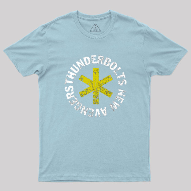 Yellow Hot Thunderbolts Geek T-Shirt