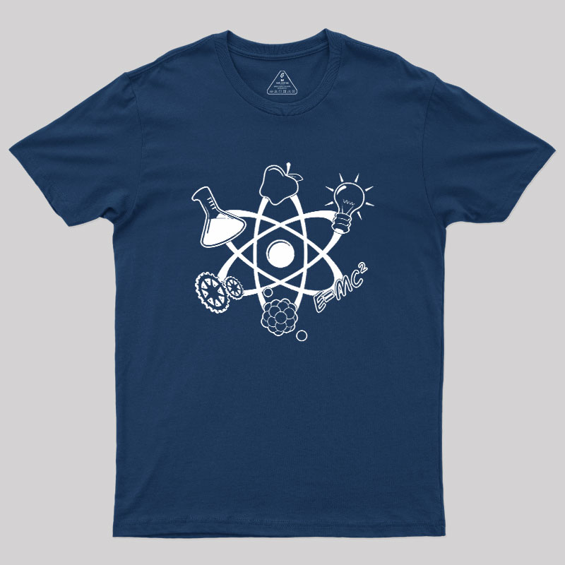 Science Atom Design Geek T-Shirt