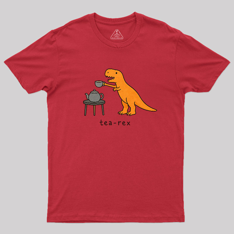 Tea-Rex Geek T-Shirt