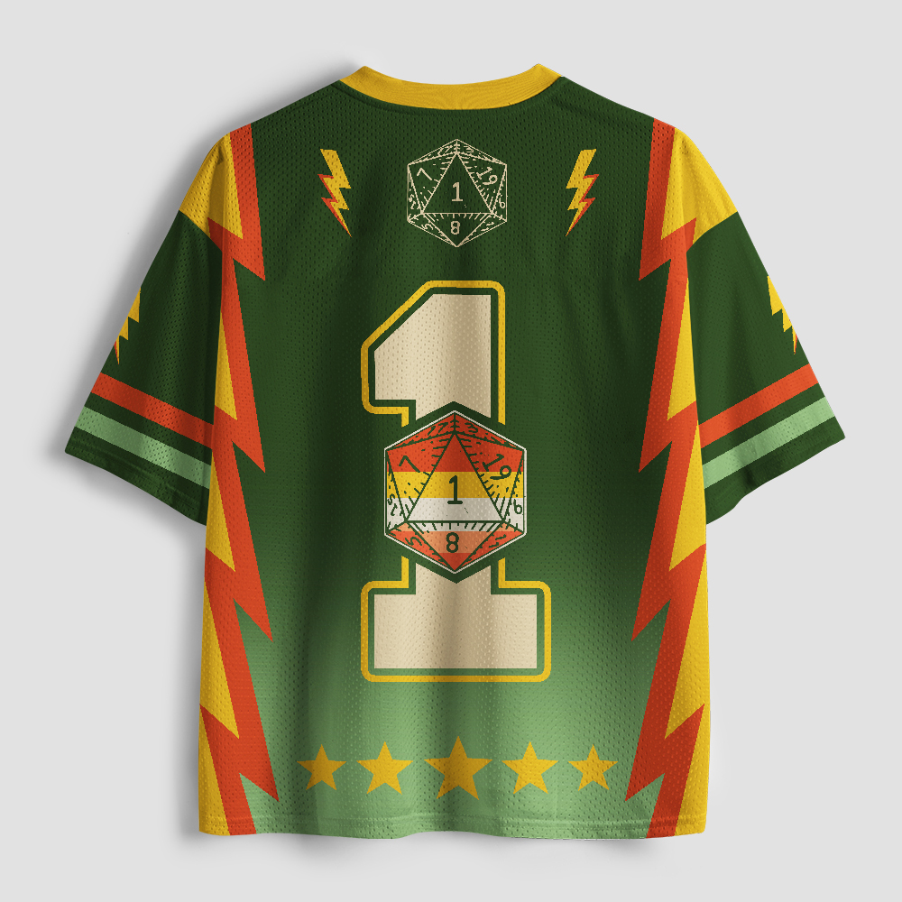ADHD&D  Geek Mesh Jersey