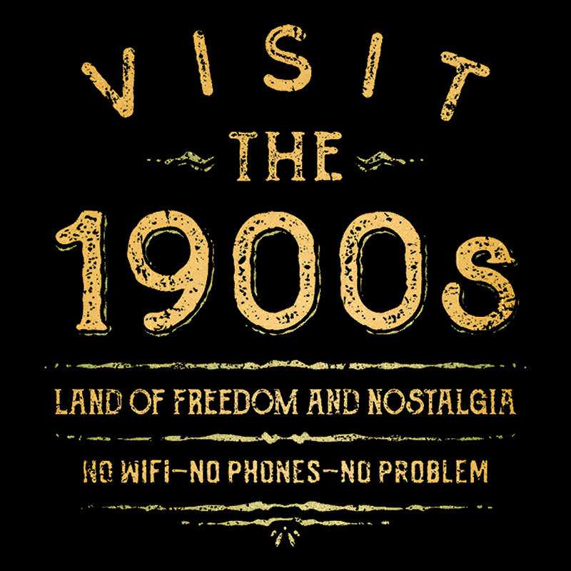Visit The 1900s Geek T-Shirt