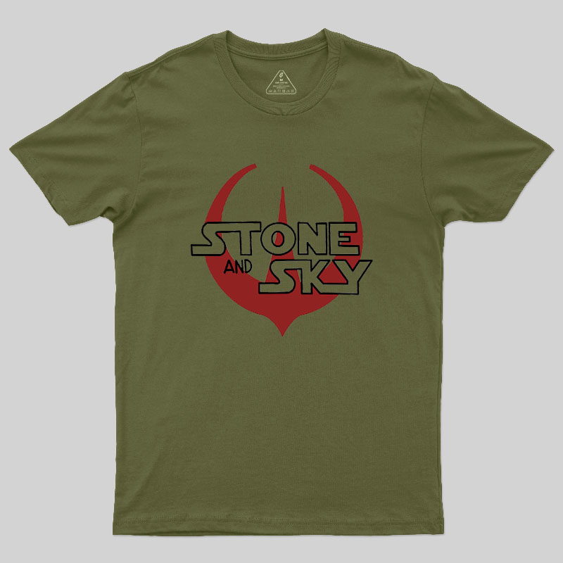 Stone And Sky Oversized Geek T-Shirt