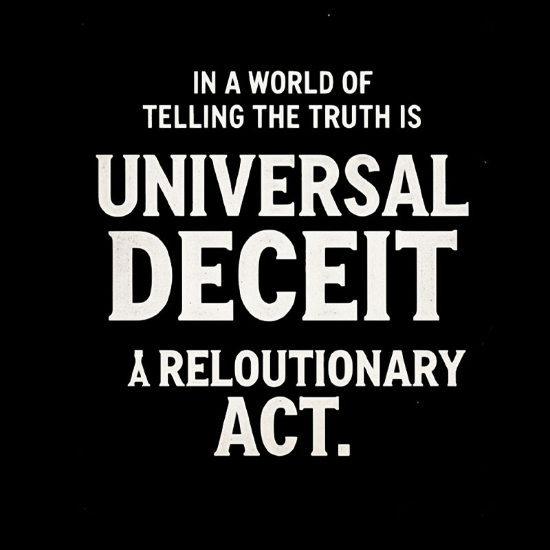 Truth Amid Deceit Geek T-Shirt