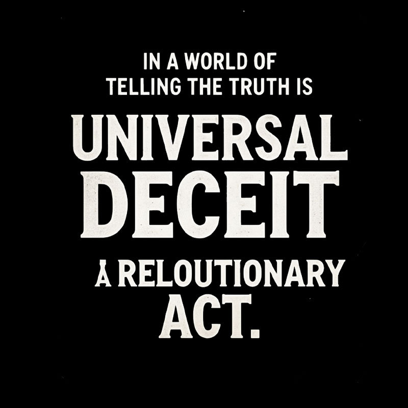 Truth Amid Deceit Geek T-Shirt