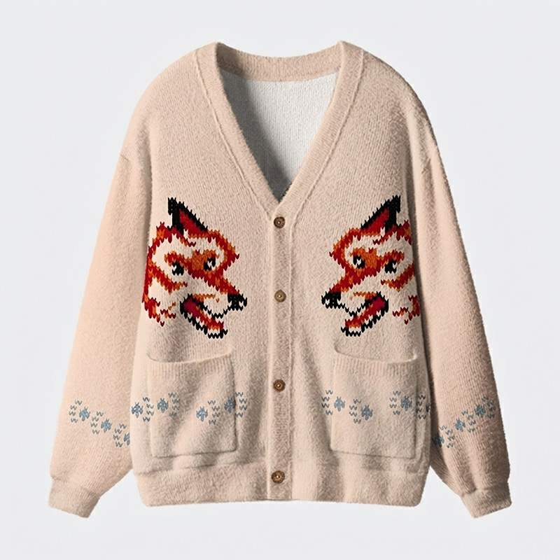 Geeksoutfit Retro Gaming Fiesta Geek Ugly Cardigan Sweaters for Sale
