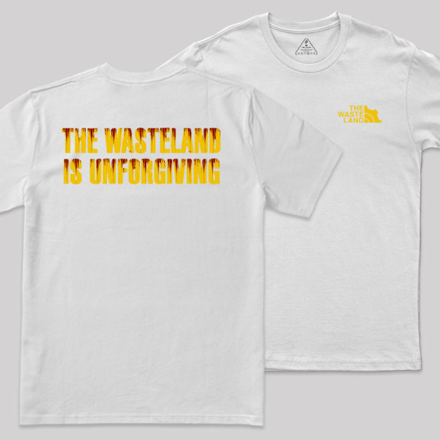 The Wasteland's Wrath Front and Back Printing Geek T-Shirt