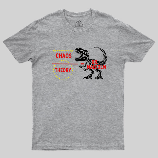 Chaos Theorist’s Dinosaur Geek T-Shirt