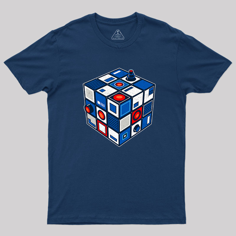 Droid Cube Geek T-Shirt