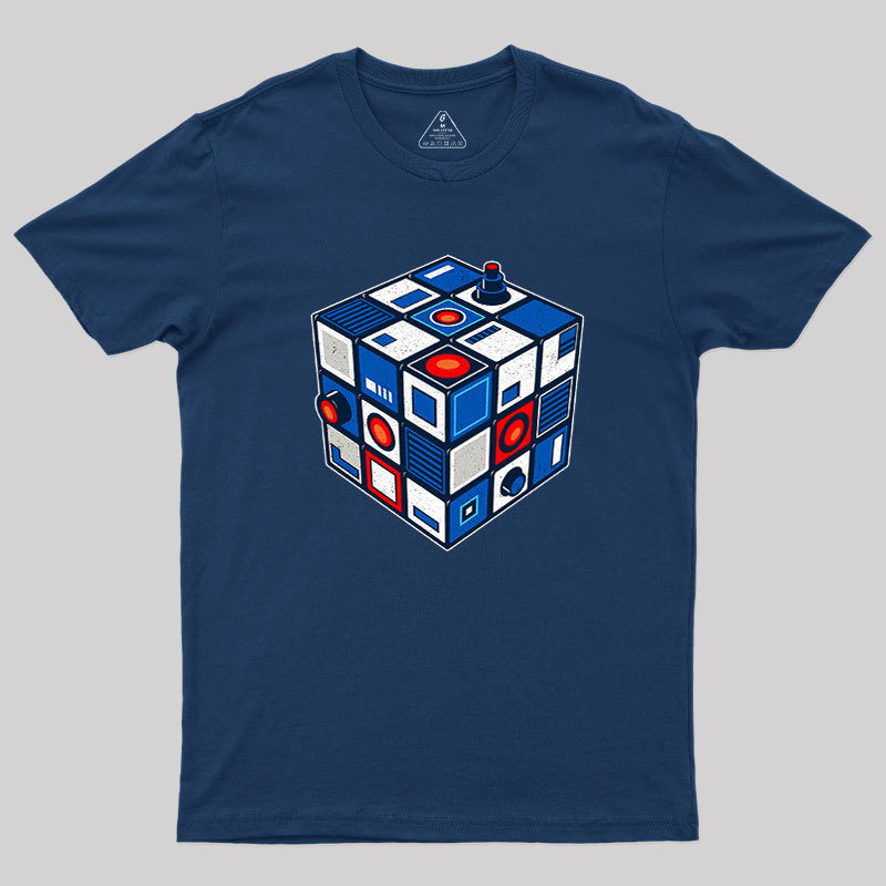 Droid Cube Geek T-Shirt