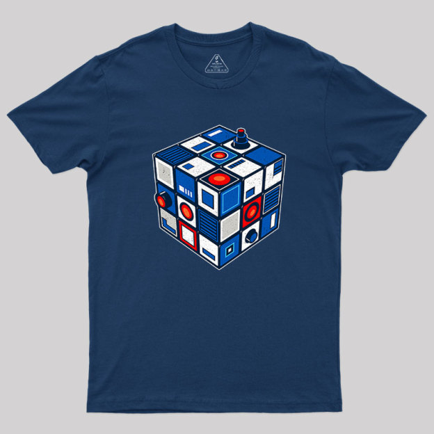 Droid Cube Geek T-Shirt