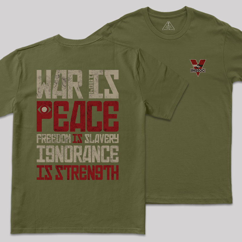 Dystopia Truths Front and Back Printed Geek T-Shirt