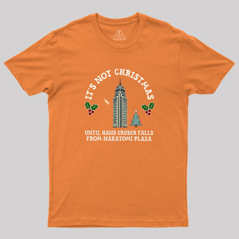 Hans Gruber Christmas Geek T-Shirt