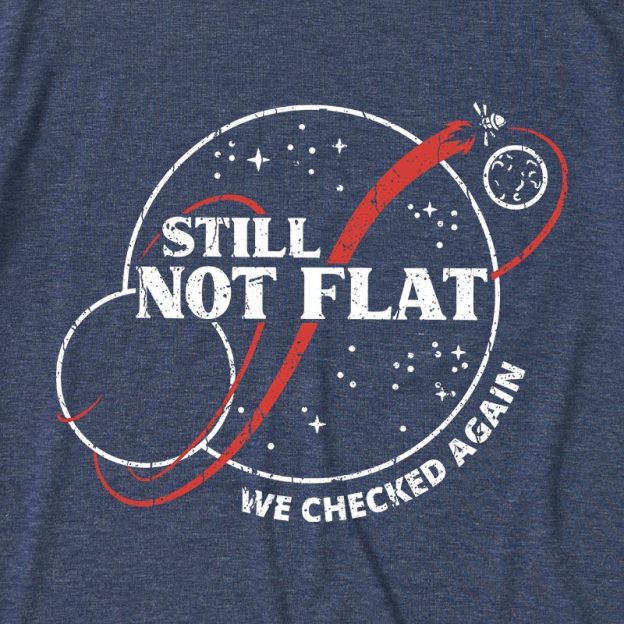 Still Not Flat Ultra Soft Heather Tee
