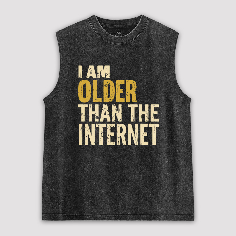 I'm Older Ultra Unisex Washed Tank