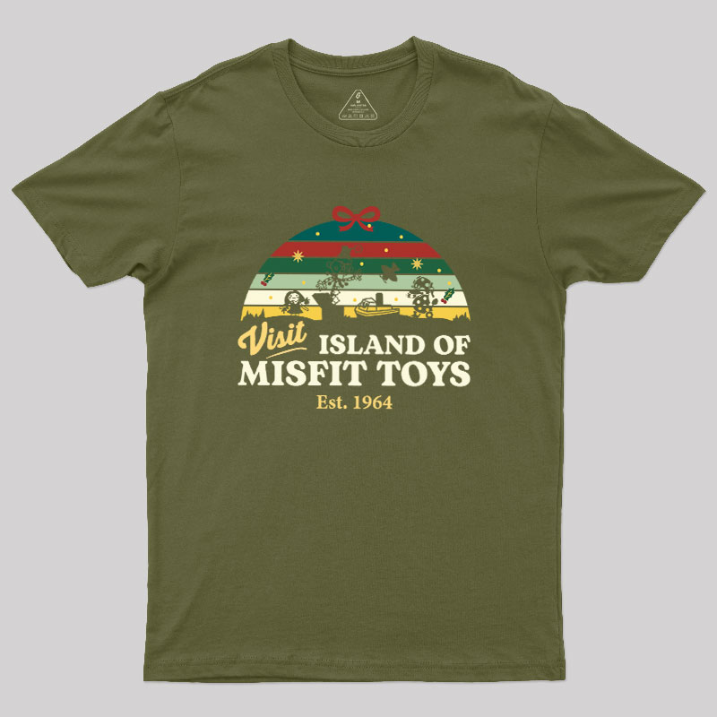 Visit Island of Misfit Toys Geek T-Shirt