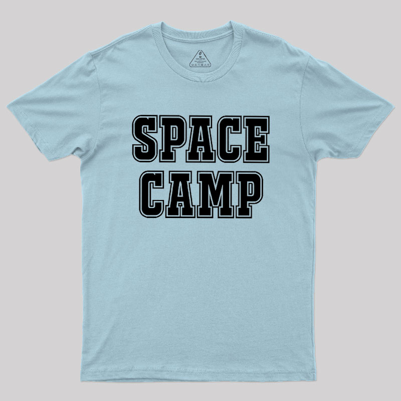 Retro 80s Space Camp University Style Geek T-Shirt
