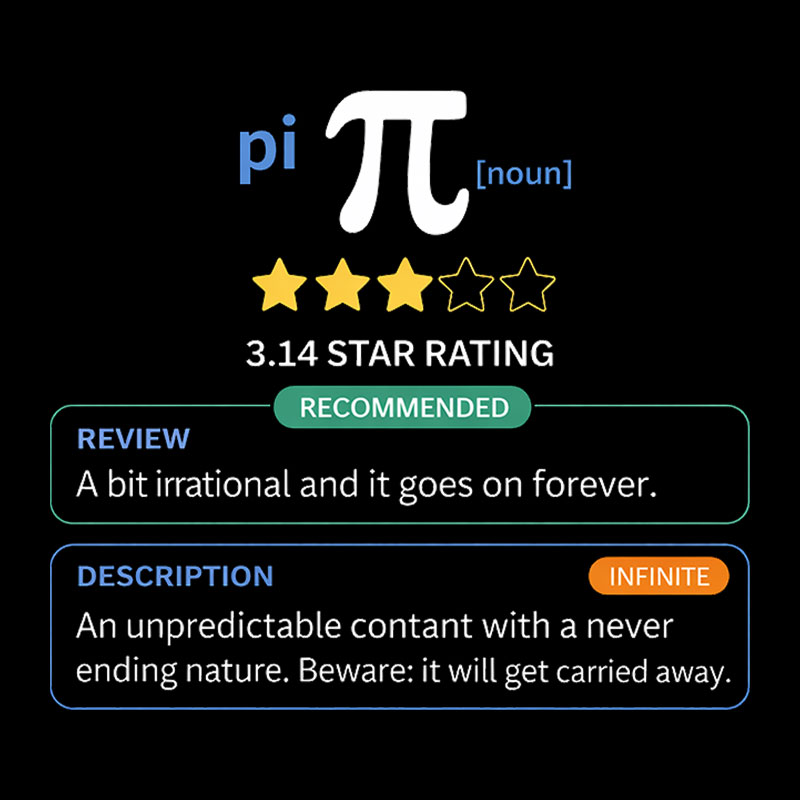 Pi Star Rating Geek T-Shirt