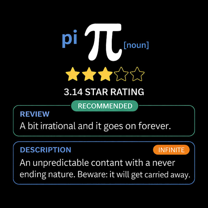 Pi Star Rating Geek T-Shirt