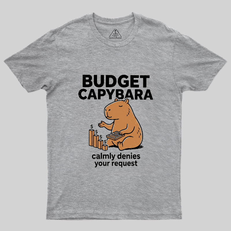 Budget Capybara Geek T-Shirt