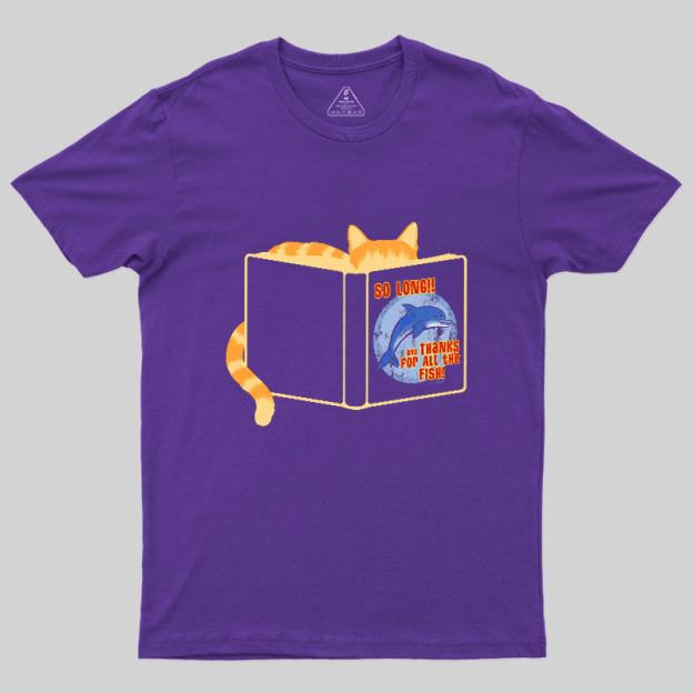 Cat Thanks For The Fish Geek T-Shirt