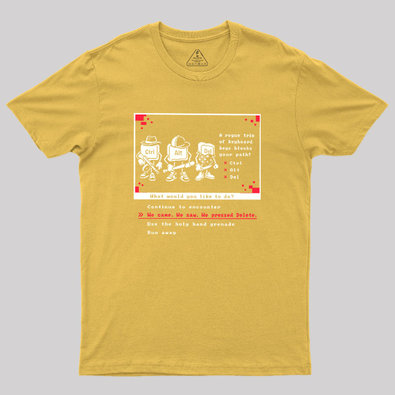 What Would You Like To Do Geek T-Shirt