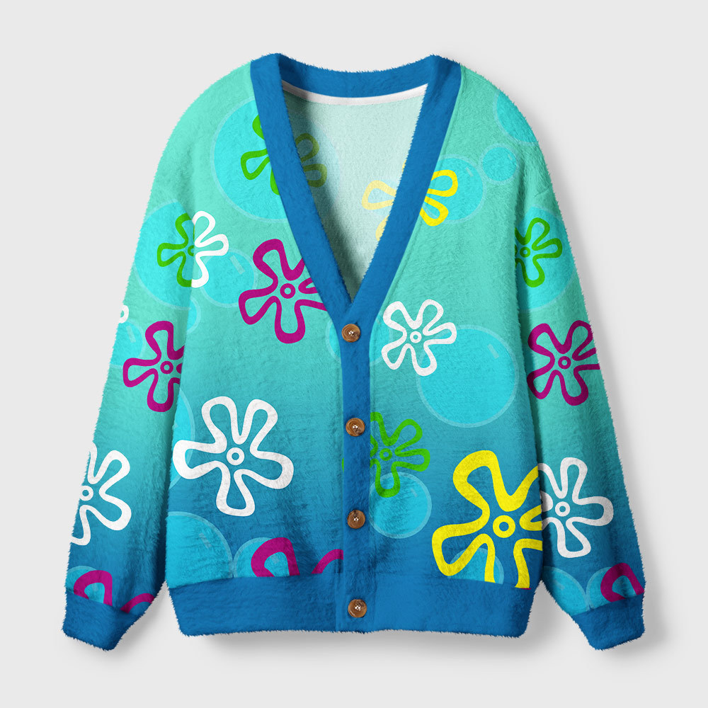 Geeksoutfit Underwater Beach Geek Ugly Cardigan Sweaters  for Sale