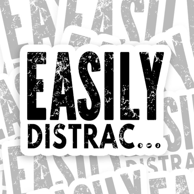 ADHD OCD Awareness Geek Sticker