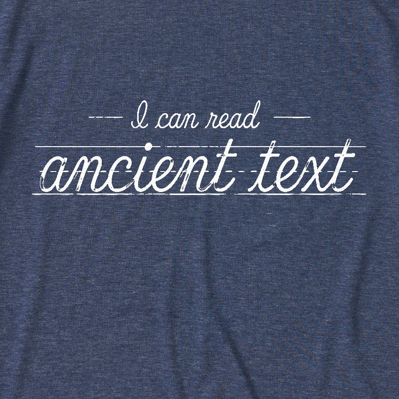 Ancient Text Ultra Soft Heather Tee