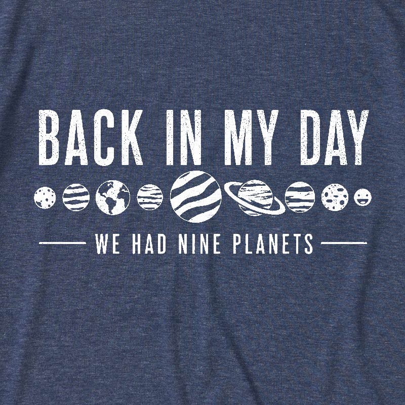 Back In My Day Ultra Soft Heather Tee