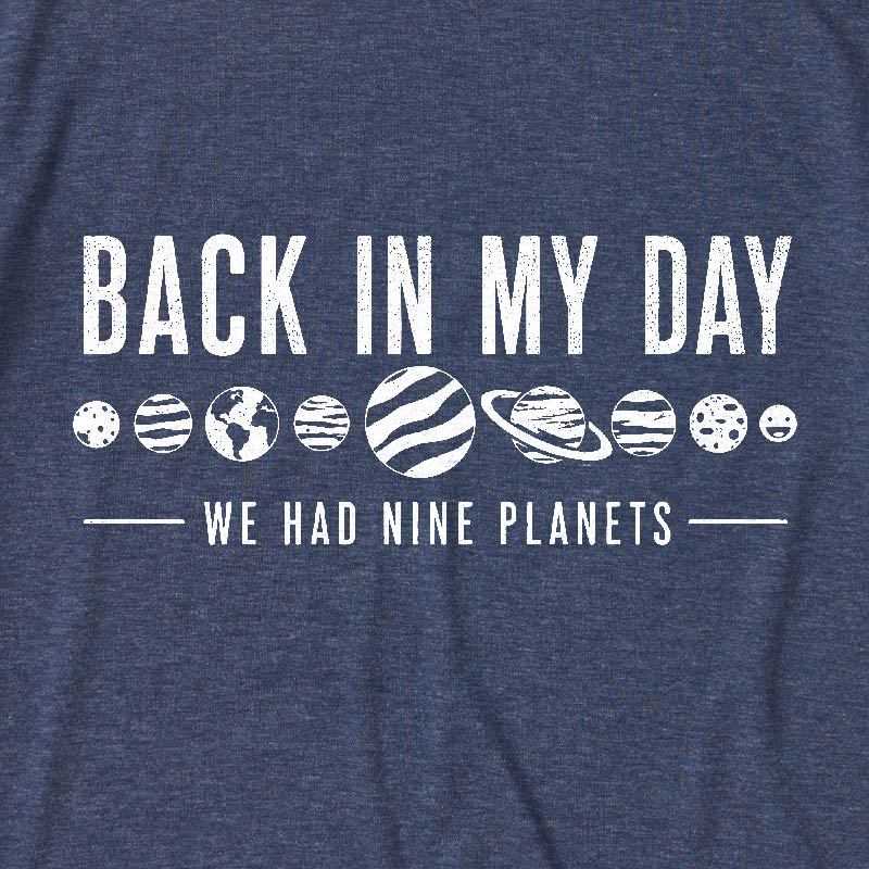 Back In My Day Ultra Soft Heather Tee