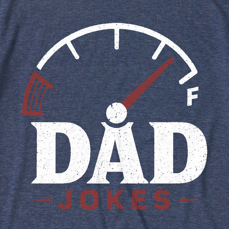 Dad Jokes Ultra Soft Heather Tee