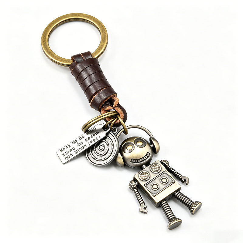 [Copy]Transparent Electronic Robot Keychains