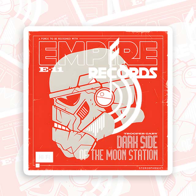 Empire Records Geek Sticker