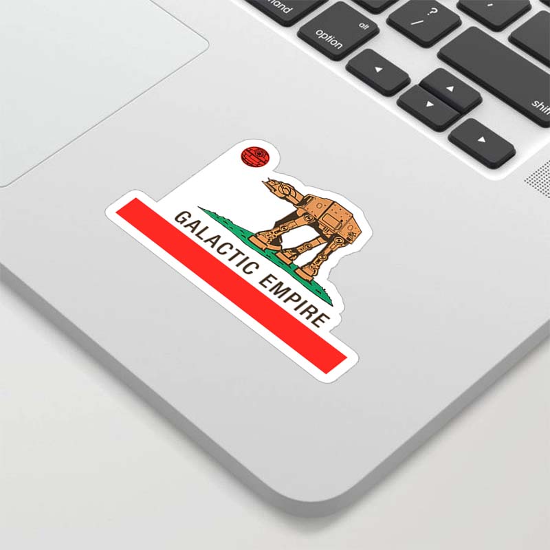 Galactic California Geek Sticker