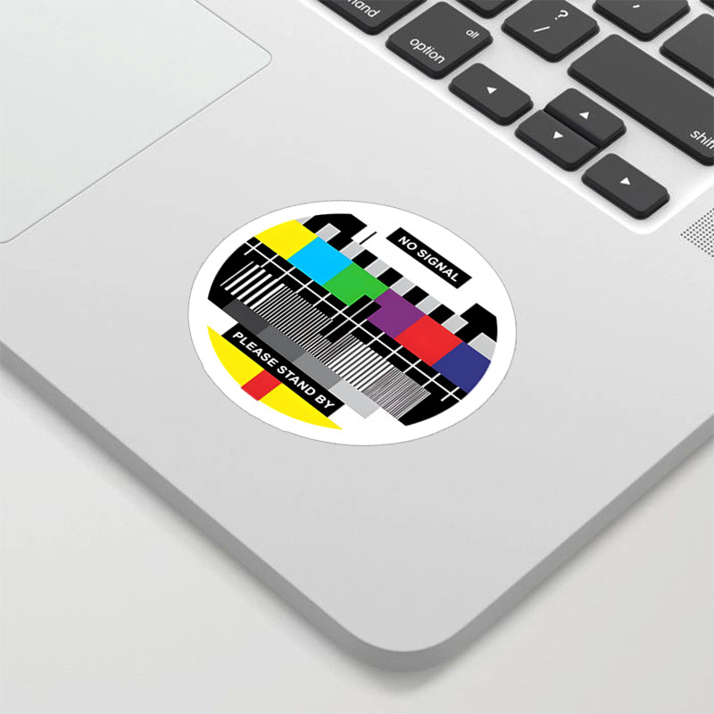 No Signal Geek Sticker