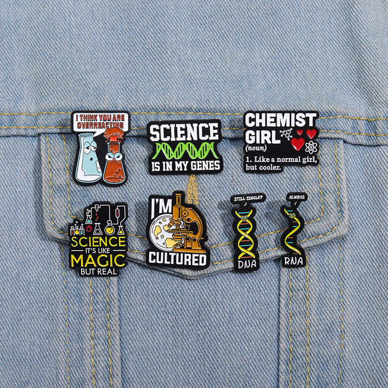 Science Lab Science Magic Pins