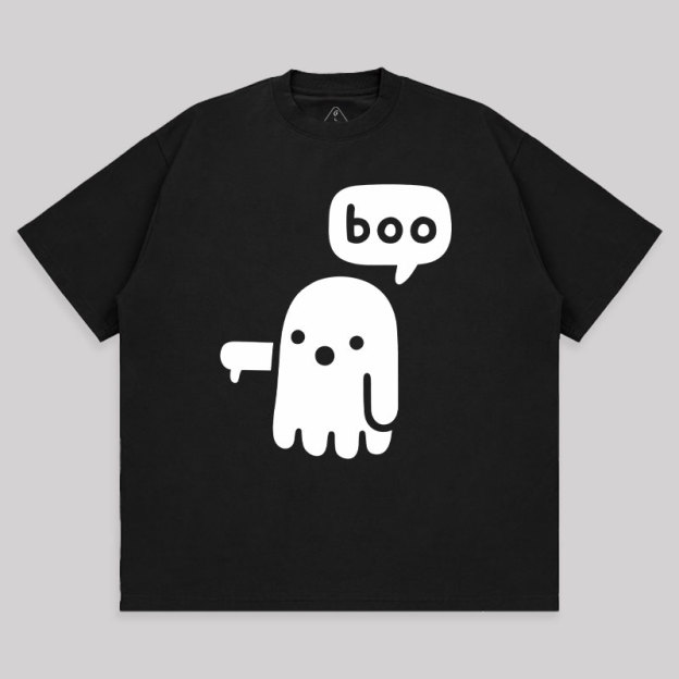 Ghost Of Disapproval Unisex Oversized T-shirt