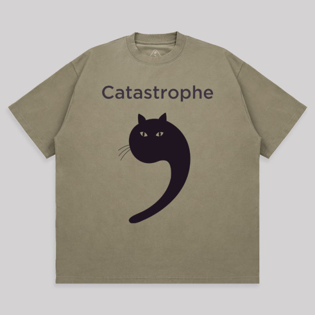 Catastrophe Unisex Oversized T-shirt