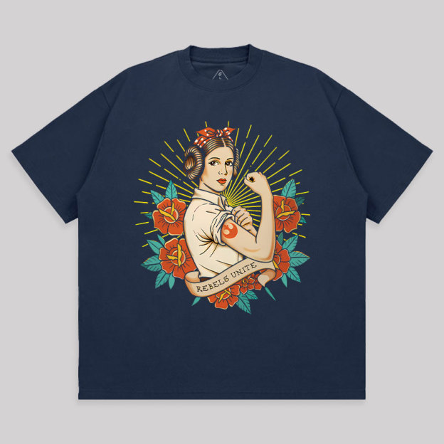 Rebels Unite Unisex Oversized T-shirt