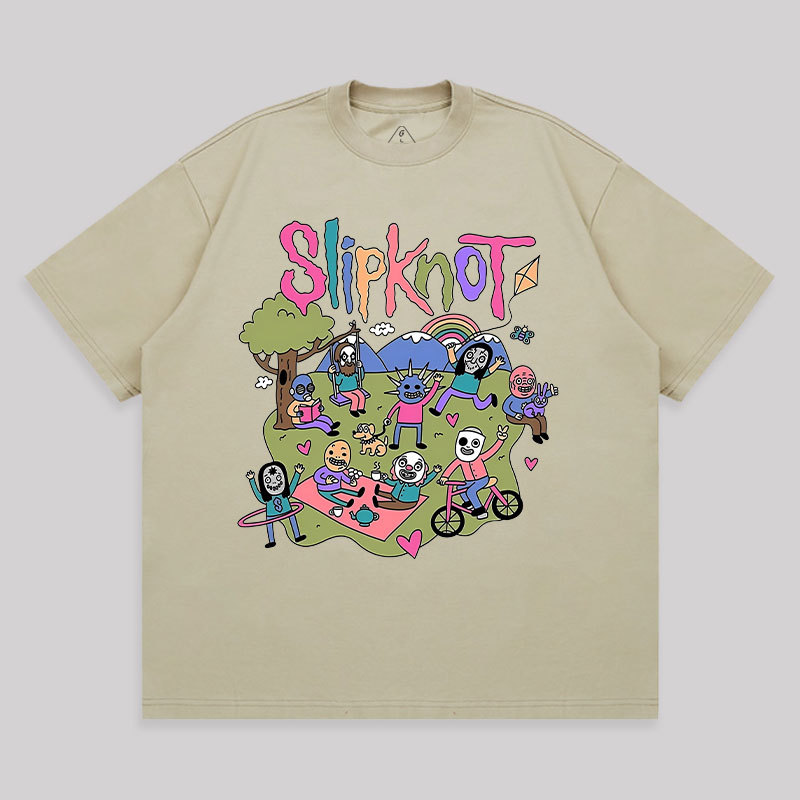 Boxy Robot With Bulky Limbs And Antennas Unisex Oversized T-shirt
