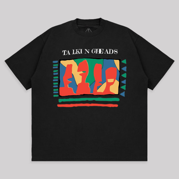 Talking Heads Unisex Oversized T-shirt