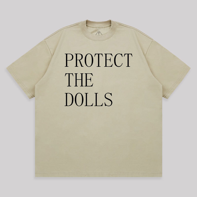 Protect The Dolls Unisex Oversized T-shirt