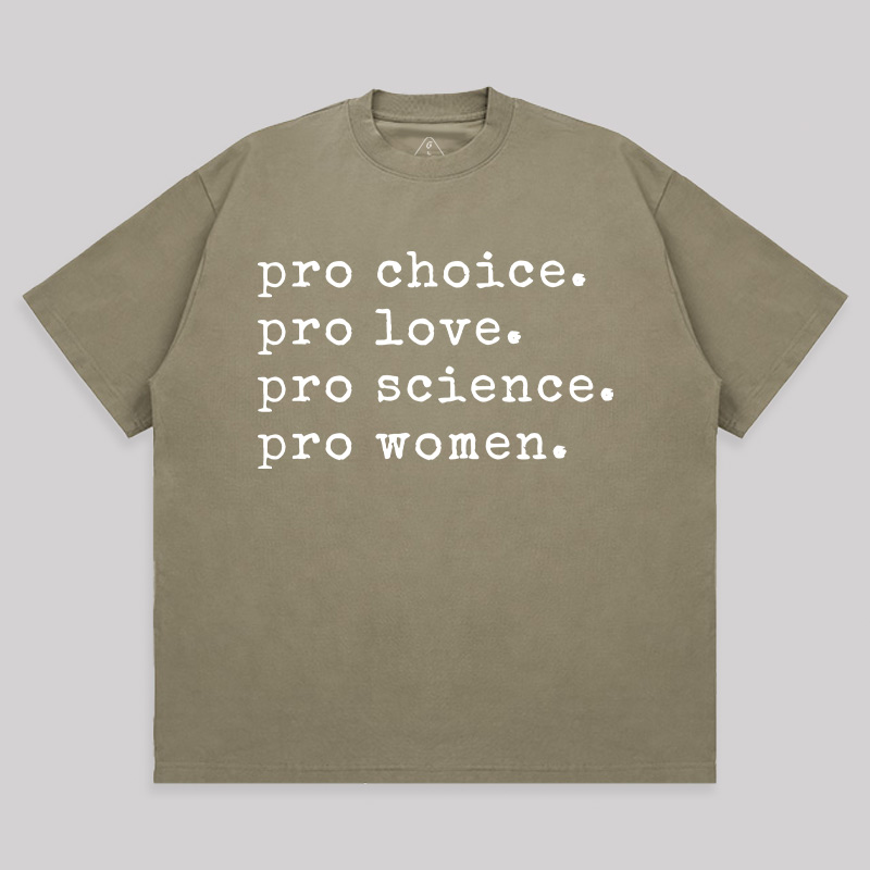 Pro Choice Unisex Oversized T-shirt