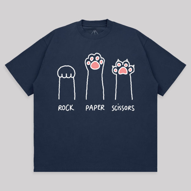 Cat Paw Unisex Oversized T-shirt