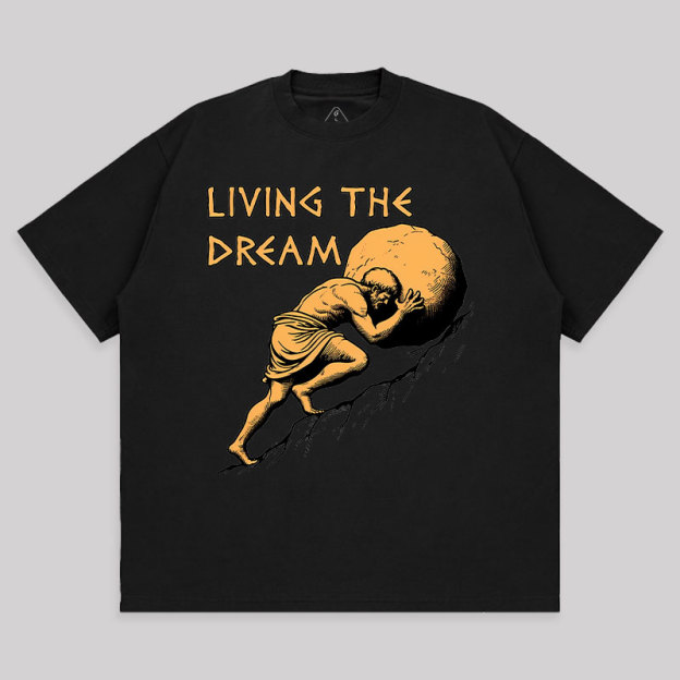Living The Dream Unisex Oversized T-shirt