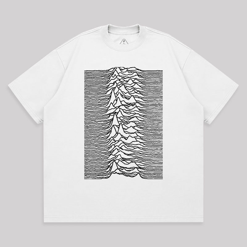 Unknown Pleasures Unisex Oversized T-shirt